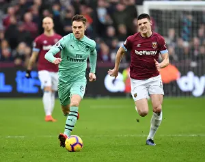 Ramsey Outwits Rice: Arsenal Star Outmaneuvers West Ham Midfielder in Premier League Clash