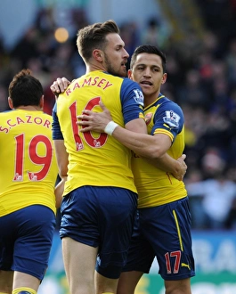 Ramsey and Sanchez: A Celebration of Goals - Arsenal vs. Burnley, Premier League 2014/15