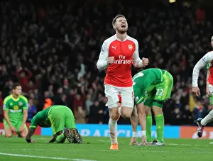 Arsenal Sunderland 2015-16 Prints: Ramsey Scores Hat-trick: Arsenal Dominates Sunderland in Premier League Showdown