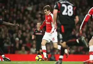 Arsenal V Stoke City 2009-10 Prints: Ramsey Scores the Second: Arsenal Takes 2-0 Lead over Stoke City