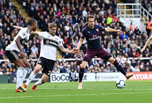 Fulham V Arsenal 2018-19 Prints: Ramsey's Pressure-Cooker Goal: Arsenal's Third Against Fulham (Maxime Le Marchand)