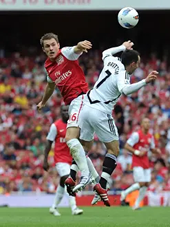 Arsenal V Swansea City 2011-12 Prints: Ramsey's Strike: Arsenal's Thrilling 1-0 Victory Over Swansea City in the Premier League