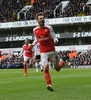 Tottenham Hotspur V Arsenal 2015-16 Prints: Ramsey's Stunner: Arsenal's Victory Over Tottenham Hotspur (2015-16)