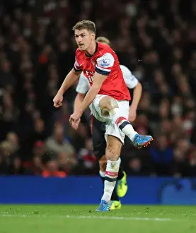 Arsenal V Liverpool 2013-14 Prints: Ramsey's Stunning Strike: Arsenal's Game-Changing Moment vs