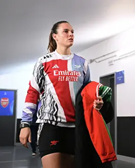 Real Madrid Women V Arsenal Women 2024-25 Prints: Real Madrid CF v Arsenal FC - UEFA Women's Champions League Quarter Finals First Leg Real Madrid CF v Arsenal FC