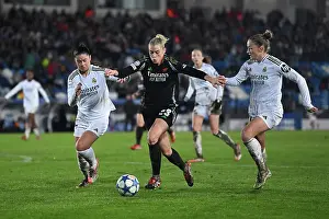 Real Madrid Women V Arsenal Women 2024-25 Prints: Real Madrid CF v Arsenal FC - UEFA Women's Champions League Quarter Finals First Leg Real Madrid CF v Arsenal FC