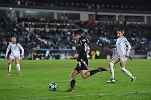 Real Madrid Women V Arsenal Women 2024-25 Prints: Real Madrid CF v Arsenal FC - UEFA Women's Champions League Quarter Finals First Leg Real Madrid CF v Arsenal FC