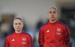 Real Madrid Women V Arsenal Women 2024-25 Prints: Real Madrid CF v Arsenal FC - UEFA Women's Champions League Quarter Finals First Leg Real Madrid CF v Arsenal FC