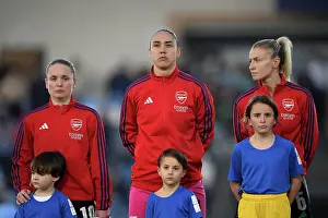 Real Madrid Women V Arsenal Women 2024-25 Prints: Real Madrid CF v Arsenal FC - UEFA Women's Champions League Quarter Finals First Leg Real Madrid CF v Arsenal FC