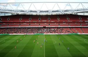 Arsenal Ladies V Chelsea LFC Prints: Record-Breaking WSL Clash: Arsenal Ladies vs. Chelsea LFC at Emirates Stadium