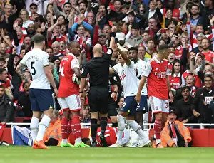 Red Card Drama: Emerson Royal's Ejection Fuels Arsenal vs. Tottenham Rivalry (2022-23)