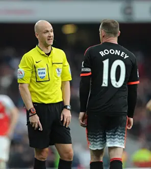 Referee Anthony Taylor. Arsenal 3: 0 Manchester United