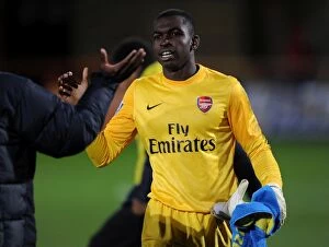 Images Dated 4th October 2012: Reice Charles-Cook (Arsenal). Arsenal U19 0: 0 Olympiacos U19. NextGen Series