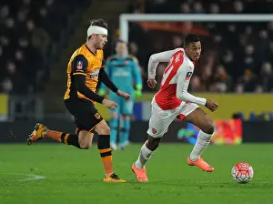 15/16 Hull City V Arsenal FA Cup Prints: Reine-Adelaide vs. Powell: FA Cup Fifth Round Replay Showdown