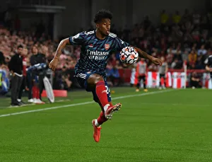 Reiss Nelson in Action: Arsenal vs. Brentford, 2021-22 Premier League