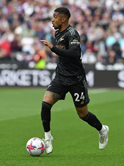 Reiss Nelson in Action: Arsenal vs. West Ham United, Premier League 2022-23