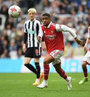 Newcastle United V Arsenal 2022-23 Prints: Reiss Nelson in Action: Arsenal vs. Newcastle United, Premier League 2022-23