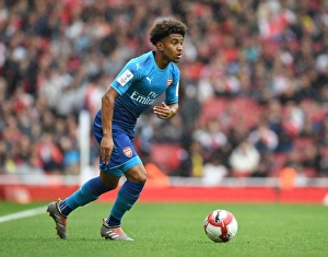 Reiss Nelson in Action: Arsenal vs SL Benfica, Emirates Cup 2017-18
