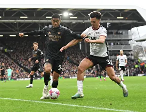 Reiss Nelson in Action: Fulham vs. Arsenal, Premier League 2022-23