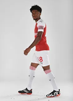 1st Team Photo-call 2018/19 Prints: Reiss Nelson at Arsenal's 2018/19 First Team Photo Call