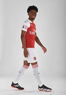 1st Team Photo-call 2018/19 Prints: Reiss Nelson at Arsenal's 2018/19 First Team Photo Call