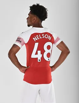 1st Team Photo-call 2018/19 Prints: Reiss Nelson at Arsenal's 2018/19 First Team Photo Call