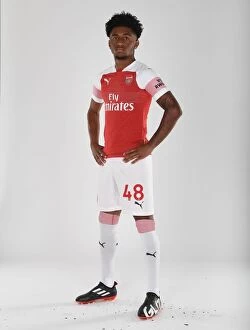 1st team Photo-call 2018/19 Collection: Reiss Nelson at Arsenal's 2018/19 First Team Photo Call