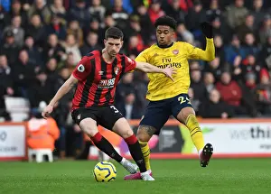 AFC Bournemouth V Arsenal 2019-20 Prints: Reiss Nelson Closes In: AFC Bournemouth vs Arsenal FC, Premier League 2019-20
