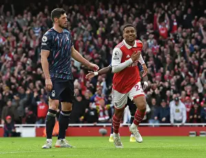 Reiss Nelson Scores His Second Goal: Arsenal's Victory Over Nottingham Forest (2022-23)
