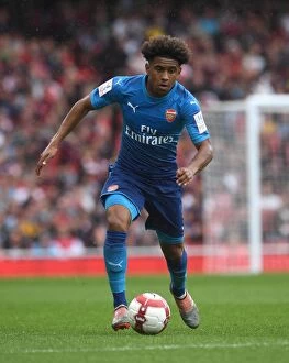 Arsenal v Benfica - Emirates Cup 2017-18 Collection: Reiss Nelson Shines: Arsenal v Benfica - Emirates Cup 2017-18