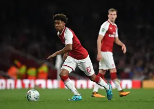 Arsenal V Doncaster Rovers - Carabao Cup 2017-18 Prints: Reiss Nelson Shines in Arsenal's Carabao Cup Victory over Doncaster Rovers