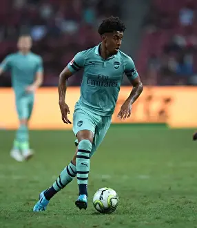 Arsenal V PSG Pre Season Friendly 2018-19 Prints: Reiss Nelson Shines in Arsenal's Clash Against Paris Saint-Germain in 2018 International Champions Cup