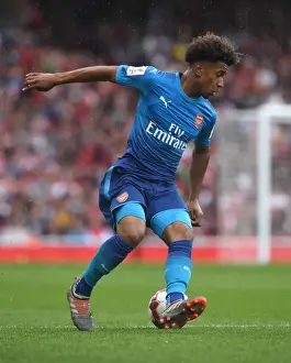Arsenal V Benfica - Emirates Cup 2017-18 Prints: Reiss Nelson Shines in Arsenal's Emirates Cup Victory over SL Benfica