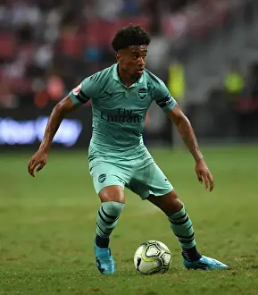 Arsenal V PSG Pre Season Friendly 2018-19 Prints: Reiss Nelson Shines in Arsenal's International Champions Cup Clash Against Paris Saint-Germain (2018)