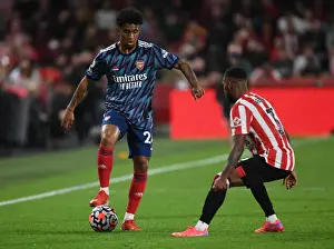 Reiss Nelson vs Rico Henry: Battle at Brentford Community Stadium - Arsenal vs Brentford, Premier League 2021-22
