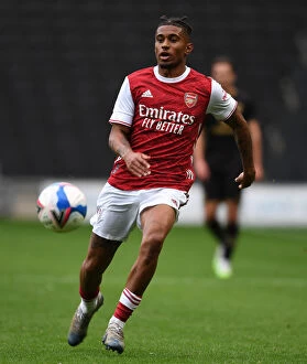 MK Dons v Arsenal 2020-21 Collection: Reiss Nelson's Star Performance: Arsenal's Pre-Season Victory over MK Dons