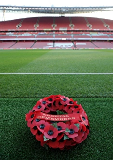 Arsenal V Tottenham Hotspur 2016-17 Prints: Remembrance Day Tribute: Arsenal vs. Tottenham Hotspur, Premier League 2016-17