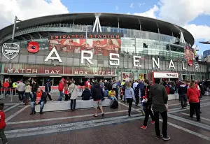 Arsenal V Burnley 2014/15 Prints: Remembrance Poppies at Emirates Stadium - Arsenal vs Burnley, Premier League 2014/15