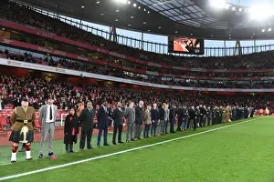 Arsenal V Wolverhampton Wanderers 2018-19 Prints: Remembrance Sunday: Royal Artillery Honors Arsenal vs. Wolverhampton Wanderers