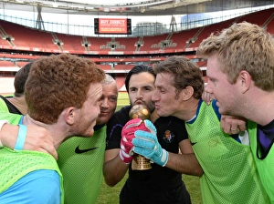 Fan Prints: Retail Football Tournament 2014 at Emirates Stadium
