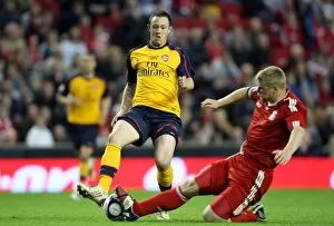 Images Dated 26th May 2009: Rhys Murphy (Arsenal) Joe Kennedy (Liverpool)