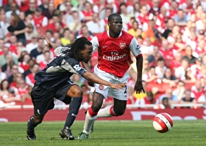 Ricardo Gardner (Arsenal) Emmanuel Eboue (Bolton)