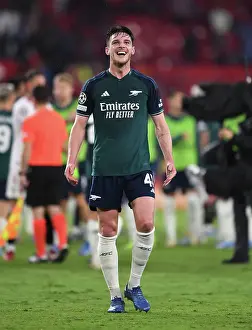 Rice's Emotional Moment: Arsenal's Battle in Champions League Group B vs. Sevilla