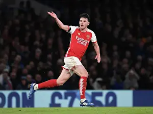 Rice's Stunner: Arsenal Takes the Lead in Premier League Clash Against Chelsea (2023-24)