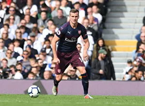 Fulham V Arsenal 2018-19 Prints: Rob Holding in Action: Arsenal vs. Fulham, Premier League 2018-19