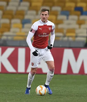 Rob Holding in Action: Arsenal vs. Vorskla Poltava, UEFA Europa League