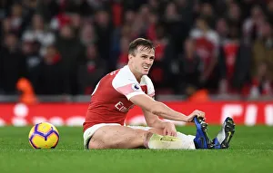 Rob Holding in Action: Arsenal vs. Tottenham, Premier League 2018