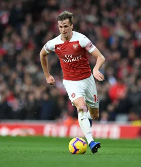 Rob Holding in Action: Arsenal vs. Tottenham, Premier League 2018-19