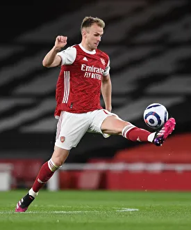 Rob Holding in Action: Arsenal vs. Everton, Premier League 2020-21
