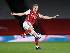 Rob Holding in Action: Arsenal vs. Everton, Premier League 2020-21